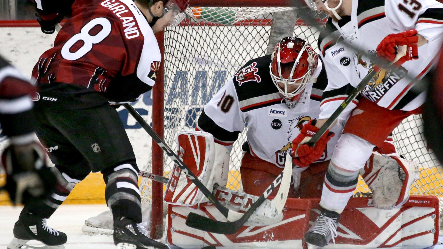 Grand Rapids clinches playoff bid with 4-1 win over Tucson Roadrunners